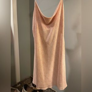 Peach sundress